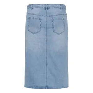 Denim skirt for women KAFFE Curve KCZarah image-3
