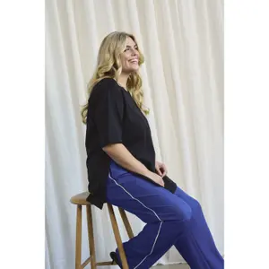 Pantaloni da jogging donna KAFFE Curve KCtenna image-6