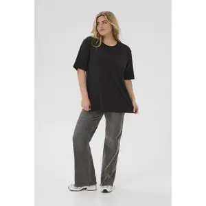 Women's T-shirt KAFFE Curve Jenna image-2