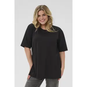 Women's T-shirt KAFFE Curve Jenna image-1