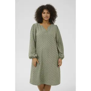 Women's printed dress KAFFE Curve KCNika image-2