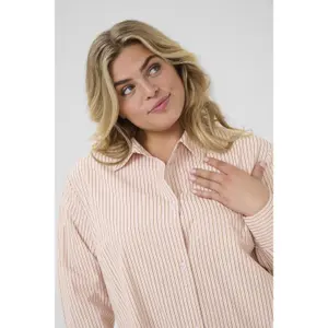 Women's long sleeve blouse KAFFE Curve KCVicta image-5