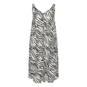 Women's printed dress KAFFE Curve KCCaisy Ami image-0