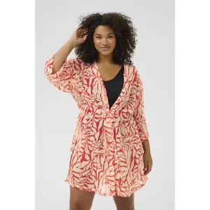 Women's Kimono KAFFE Curve Lea image-1
