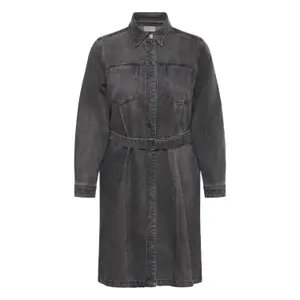 Denim-kjole til kvinder KAFFE Curve KCally image-0