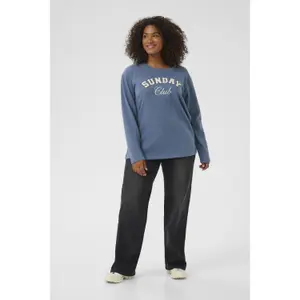 Sweatshirt woman KAFFE Curve Curve KCeliza image-1