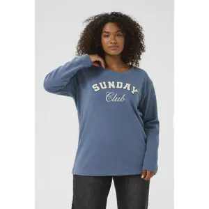 Sweatshirt woman KAFFE Curve Curve KCeliza image-2