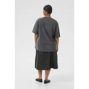 Women's T-shirt KAFFE Curve KCSerina image-6