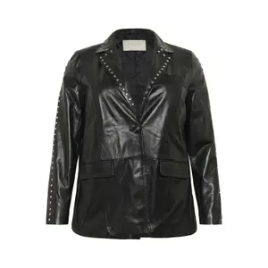 Blazer til kvinder KAFFE Curve Tera