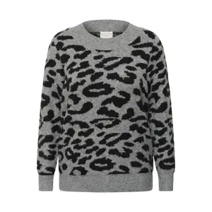 Maglione da donna KAFFE Curve Sandia image-0