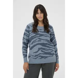 Maglione da donna KAFFE Curve Sandia image-1