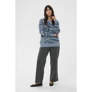 Maglione da donna KAFFE Curve Sandia image-2