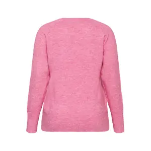 Women's V-neck sweater KAFFE Curve Niela image-3