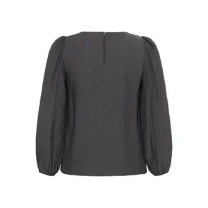 Long sleeve blouse for women KAFFE Curve Viva image-3