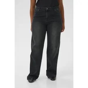Women's Flare Jeans KAFFE Curve KCFlora image-1
