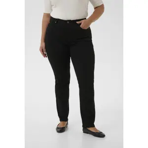 Women's straight jeans KAFFE Curve Dina image-2