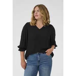 Women's blouse KAFFE Curve Kiv Ami image-1