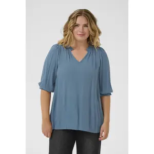 Women's blouse KAFFE Curve Kiv Ami image-1