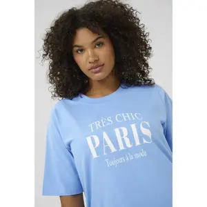 Women's T-shirt KAFFE Curve KCFrey image-5