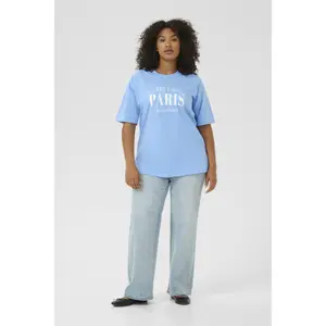 Women's T-shirt KAFFE Curve KCFrey image-1