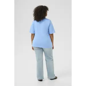 Women's T-shirt KAFFE Curve KCFrey image-4