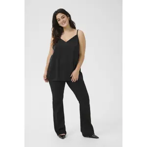 Women's tank top KAFFE Curve KCMolli image-1