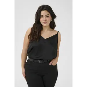 Women's tank top KAFFE Curve KCMolli image-4