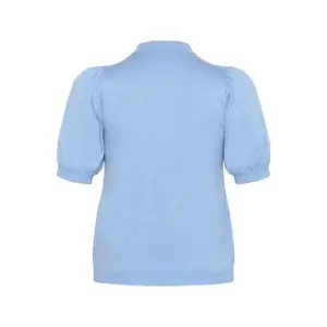 Women's polo sweater KAFFE Curve Lizzy image-3