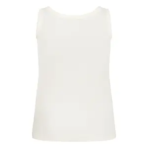 Women's tank top KAFFE Curve KCCarina Eyelets image-3