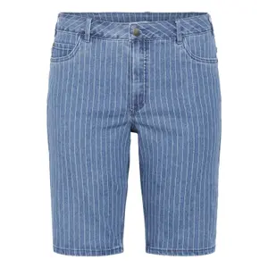 Women's Bermuda shorts KAFFE Curve Reeca image-0