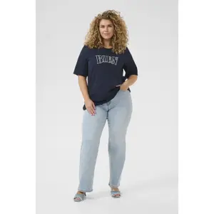 Women's T-shirt KAFFE Curve Charriet image-1
