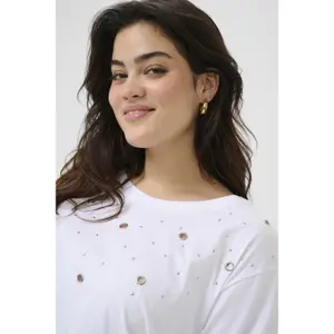 Women's T-shirt KAFFE Curve Clio image-5