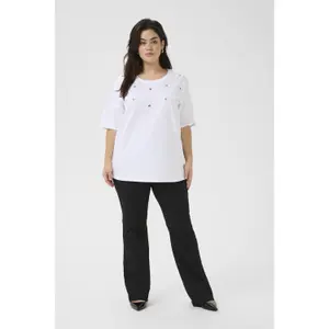 Women's T-shirt KAFFE Curve Clio image-2