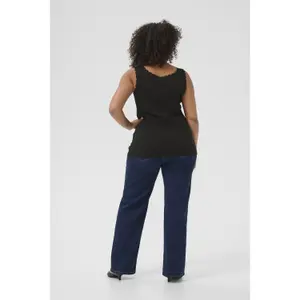 Women's tank top KAFFE Curve Britt image-4