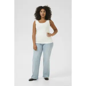 Women's tank top KAFFE Curve Britt image-2
