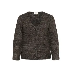 Women's cardigan KAFFE Curve KCMarina image-0