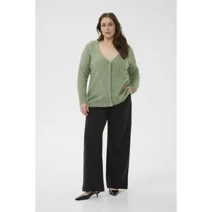 Women's cardigan KAFFE Curve KCMelani image-1