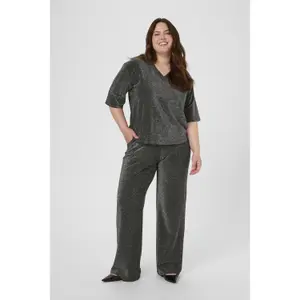 Pantaloni da donna KAFFE Curve Riana image-3
