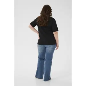 Women's T-shirt KAFFE Curve KCAriana image-6