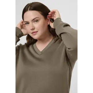 Sweatshirt woman KAFFE Curve Curve KCannita image-5