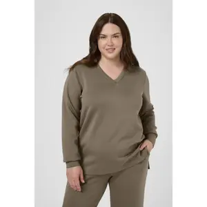 Sweatshirt woman KAFFE Curve Curve KCannita image-2