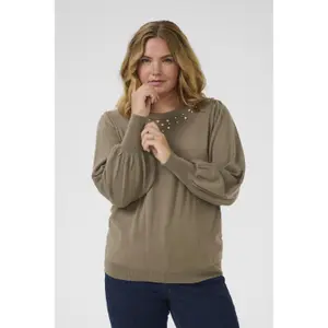 Woman sweater KAFFE Curve Rahina image-1