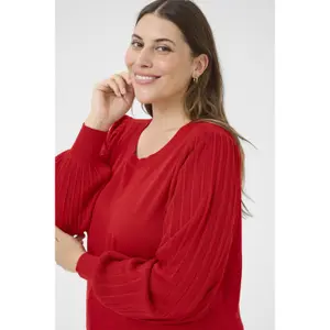 Maglione da donna KAFFE Curve Regitta Pleat image-5