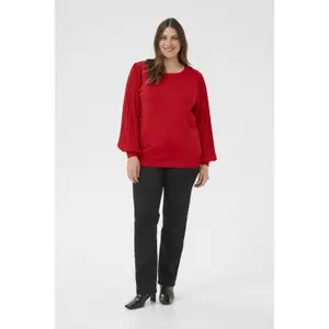 Maglione da donna KAFFE Curve Regitta Pleat image-2