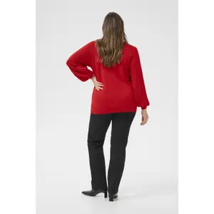 Maglione da donna KAFFE Curve Regitta Pleat image-4