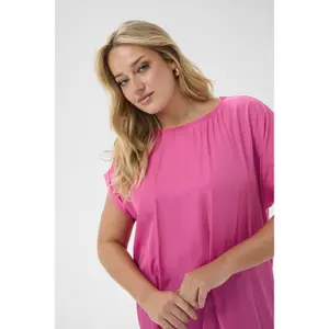 Halenka s dlouhými rukávy pro ženy KAFFE Curve Milia Wing image-5
