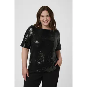 Women's blouse KAFFE Curve Mirana Sequin image-1