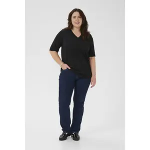 Γυναικείο T-shirt KAFFE Curve KCPhoelina image-2
