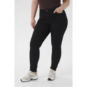 Röhrenjeans Damen KAFFE Curve Lena image-6