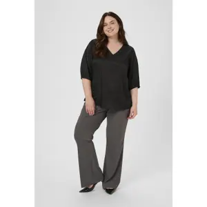 Bluse til kvinder KAFFE Curve ada image-2